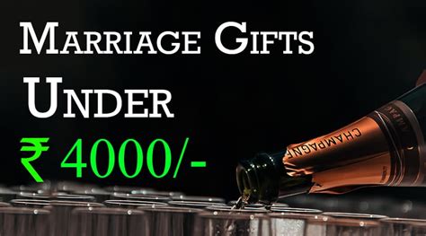 gifts under 4000 for wedding